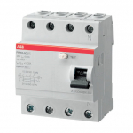 Rikkevoolukaitse ABB FH204 AC, 4P, 40 A, 400 V, 30 mA