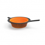 Kurn Fiskars FF 1027304, must v./oranž v.