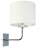 Valgusti seinale Candellux Estera 21-11473, E14, 1 x 40 W, beež v. / kroom v., 20 x 20 cm
