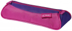 Pinal Herlitz Pencil Pouch 10312691, 9 cm x 21 cm, roosa/violetne