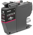 Tindiprinteri kassett Brother LC421XLM, fuksia (magenta) v.