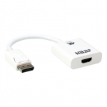 Adapter Aten VC986B DisplayPort male, HDMI female, valge v.