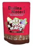 M&auml;rg koeratoit Dolina Noteci Superfood Beef and Goose Hearts, veiseliha/haneliha/liha, 0.3 kg