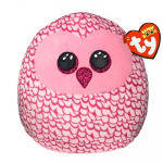 Pehme m&auml;nguasi TY Pinky Owl, roosa v., 35 cm