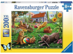 Pusle Ravensburger Cats-Dogs Playing 128280, 36 cm x 49 cm, 200 tk, mitmev&auml;rviline