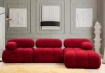 Nurgadiivan Hanah Home Bubble L1-O1-1R -PUF, punane v., 190 x 288 cm x 75 cm