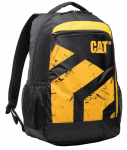 Kooli seljakott Caterpillar Fastlane, must/kollane, 28.5 cm x 32 cm x 44 cm
