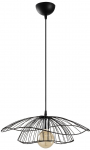 Valgusti rippuv Opviq Tel 6500, E27, 1 x 40 W, must v.