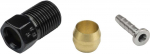 Pidurivooliku kokkupaneku osad Shimano SM-BH90 Y8JA98010, metall, kuldne v./must v./kroom v.