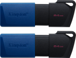 USB m&auml;lupulk Kingston DataTraveler Exodia M 2-Pack, sinine v./must v., 64 GB
