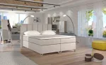 Voodi poolteist istekohta Basilio Dora 21, 140 x 200 cm, liivakarva pruun v., madratsiga