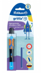 T&auml;itesulepea Pelikan Grafix 4 11PN820349, paremak&auml;elistele, sinine v./must v.