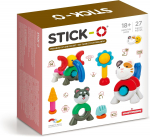 Konstruktor Magformers Stick-O &bdquo;Kuku!&ldquo; kutsu ja kass 902010, 27 tk