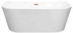 Vann, teisaldatav Besco Vica New, 80 cm x 170 cm x 60.5 cm, valge