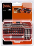 Kruvikeeraja otsikute komplekt Black & Decker, 1/2"