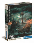 Pusle Clementoni The Pirates Ship, 84.5 cm x 59.5 cm, 1500 tk, must v./hall v.
