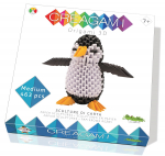 Paberkujukeste valmistamise komplekt, &auml;mblik Creagami Origami M, valge/must