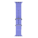iWear S1 soonega pehme silikoonist 20 mm rihm Apple Watchile 49 mm / 45 mm / 44 mm / 42 mm lilla