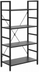 P&otilde;randariiul Loft R4, must v., 115 cm x 30 cm x 60 cm