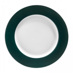 Taldrik magustoidu Ambition Aura Green, &Oslash; 19 cm, valge v./roheline v.