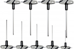 Kruvikeeraja komplekt Yato YT-05615, t&auml;htede, 9 tk