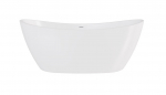 Vann, teisaldatav Besco Ayla, 170 cm x 80 cm x 68 cm, ovaalne, valge