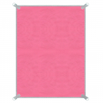 Matkamatt Springos PM0008, roosa, 200 x 150 cm