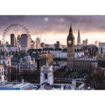 Pusle Ravensburger Beautiful Skylines - London, 50 cm x 70 cm, 1000 tk
