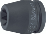 Kuusnurkne l&ouml;&ouml;gipistikupesa Koken 16425, E22, 50 mm, 3/4"