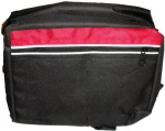Koerte traksid Trixie Backpack, must v./punane v., 280 mm x 180 mm, L