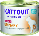 Kassi m&auml;rgtoit Kattovit Feline Diet Urinary, vasikaliha, 0.185 kg