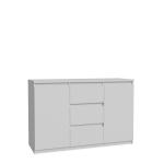 Kummut Domoletti CHLK231-U42, valge, 42.2 cm x 121.2 cm x 79.9 cm