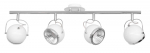 Valgusti lagi Spot-Light Ball, GU10, 4 x 6 W, valge v.