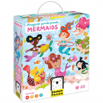 Pusle Bananapanda Magical Jumbo Mermaids, 48 cm x 68 cm, 60 tk, mitmev&auml;rviline