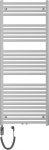 Elektriline r&auml;tikuradiator Mexen Hades, kroom, 60 cm x 150 cm, 600 W