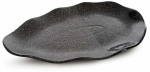 Dekoratiivne taldrik Mandi 02, 31 cm, must