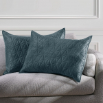 Dekoratiivpadjap&uuml;&uuml;r Restilo Laila, grafiit, 50 cm x 70 cm, 2 tk