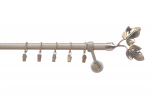 Kardinapuu komplekt Karpol Eliza, 150 cm, &Oslash; 16 mm, antiikne kuld