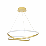 Valgusti rippuv Domoletti KAYLE, LED, 3000 &deg;K, 0 x 40 W, kuldne v.