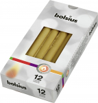 K&uuml;&uuml;nal Bolsius, 12.5 h, 12 tk, Kuldne v.