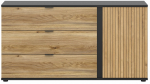 Kummut Luen, pruun v./must v., 76.5 cm x 39.5 cm x 143.5 cm