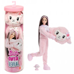 Nukk aksessuaaridega Mattel Barbie Cutie Reveal Care Bears Sweet Bows JJP66, 29 cm, roosa