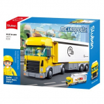 Konstruktor Sluban Metropolis Delivery Truck, 269 tk, valge v./kollane v.
