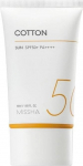 P&auml;evituse hoolduskreem tooted n&auml;ole Missha All Around Safe Block Cotton SPF50, 50 ml
