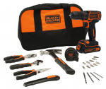 Akutrell koos akuga Black & Decker BDCDC18HTSA-QW, 1.5 Ah