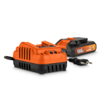 Aku ja laadija komplekt Powerplus POWDP90630, 20 V, li-ion, 3000 mAh