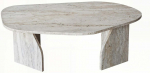 Kohvilaud Kalune Design Rock, travertine v., 60 cm x 100 cm x 35 cm