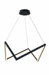 Valgusti lagi Domoletti Gala 2024026-D, LED, 4000 &deg;K, 0 x 40 W, must v.