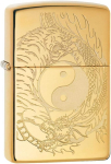 Tulemasin Zippo Tiger And Dragon 49024, kuldne v.