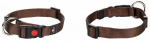 Kaelarihm koertele Flamingo Ziggi, pruun v., 450 - 650 mm x 25 mm, L